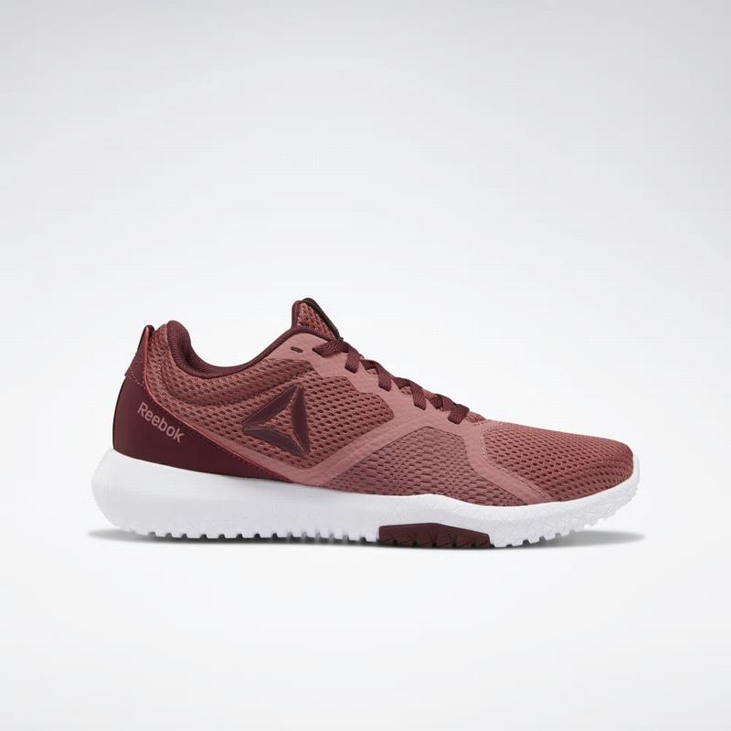Adidasi Training Reebok Flexagon Force Dama Roz/Visinii/Albi Romania PD9579NE